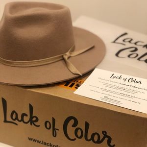 Lack of Color Zulu Sand Hat- BNIB